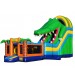 Inflatable Multiplay Crocodile Slide