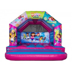 12x12 A Frame Bouncy Castle Dora