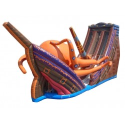 Inflatable Kraken Slide