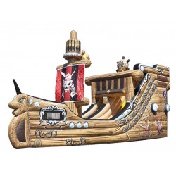 Inflatable Pirate Ship Slide