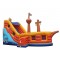 Inflatable Pirate Boat Toboggan Inflatable Pirate Boat Toboggan