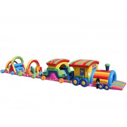 Giant Inflatable Assault Course