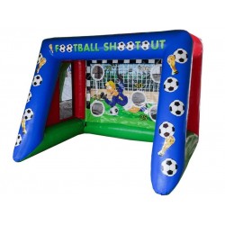 Football Shootout With Air Jugglers Football Shootout With Air Jugglers