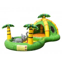 Jungle Playzone Toddler Bouncy Castle Jungle Playzone Toddler Bouncy Castle
