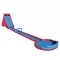 Inflatable Aquatic Track With Slide