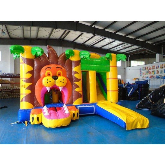 Lion Bouncy Castle Combo Lion Bouncy Castle Combo