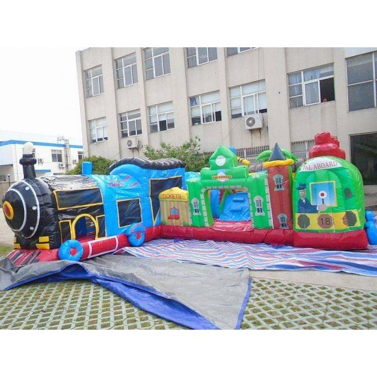 Fun Train Station Junior Bounce House Fun Train Station Junior Bounce House