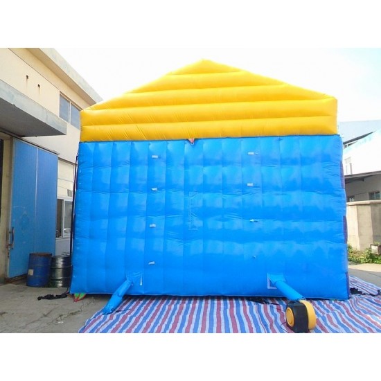 Custom Inflatable Water Parks Pool With Slide And Toys On Land Custom Inflatable Water Parks Pool With Slide And Toys On Land