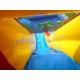 Custom Inflatable Water Parks Pool With Slide And Toys On Land Custom Inflatable Water Parks Pool With Slide And Toys On Land