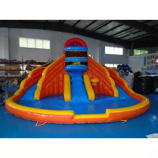 Inflatable Paddling Pool With Slide